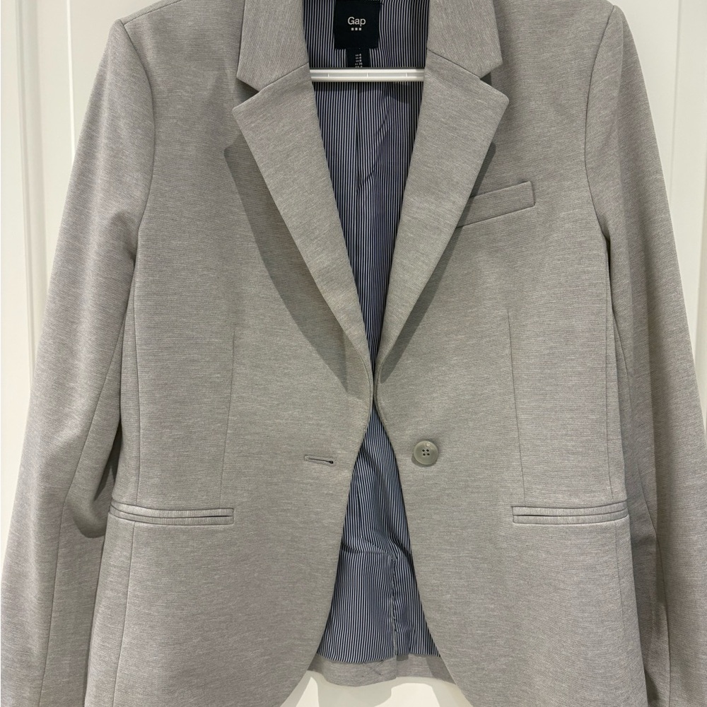GAP Women's Light Gray Blazer